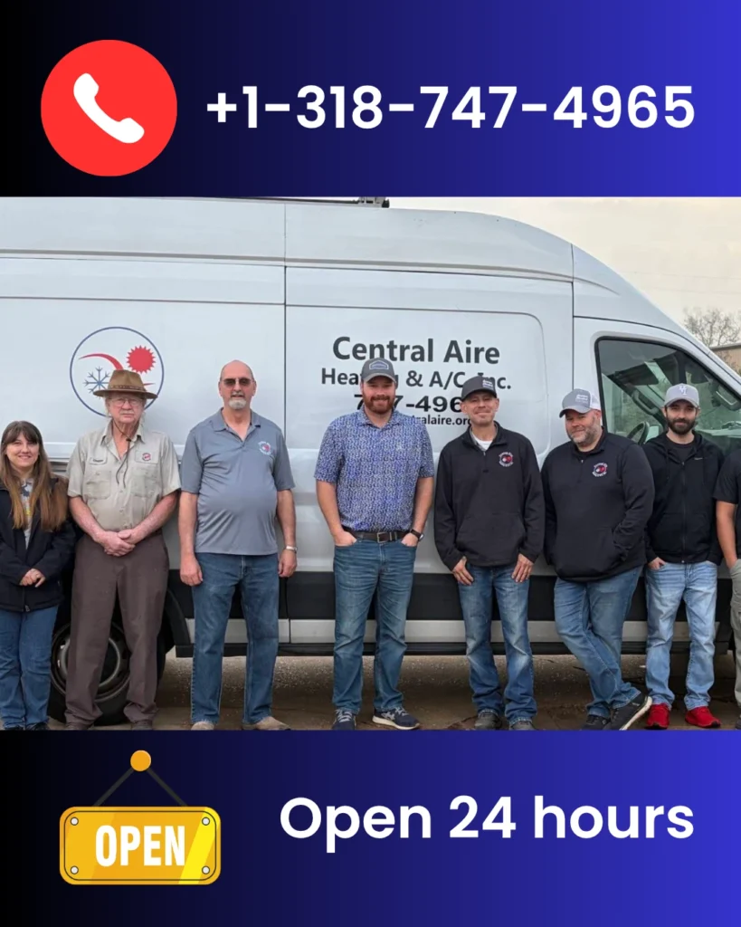 Central Aire Heating & A/C Inc | HVAC repair in Bossier City, Louisiana