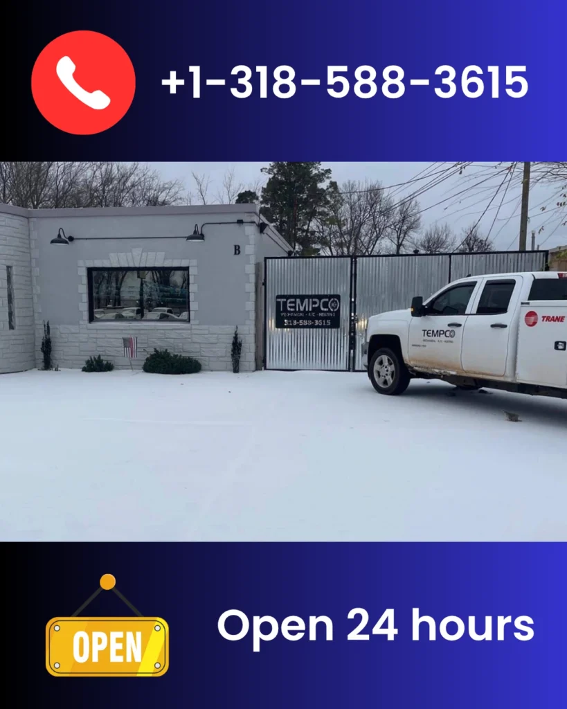 TEMPCO, LLC | HVAC repair in Bossier City, Louisiana