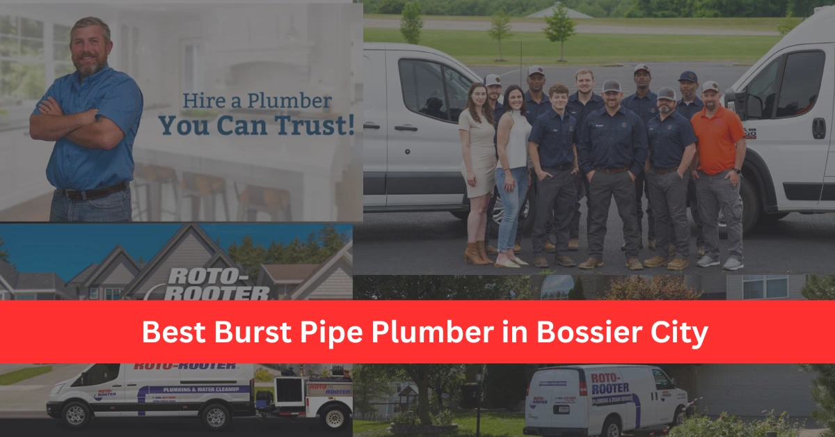 Best Burst Pipe Plumber in Bossier City