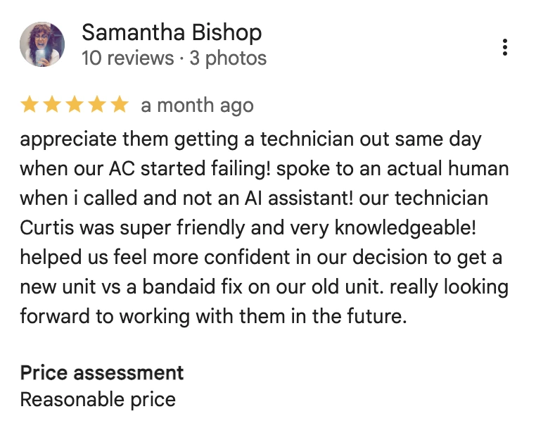 George Brazil Air Conditioning & Heating Review