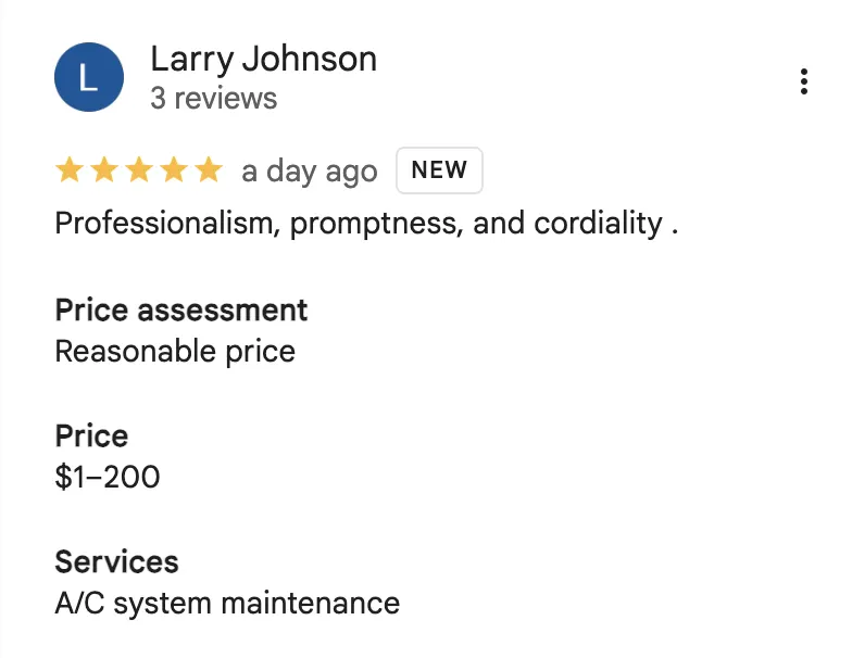 Baker Brothers Plumbing, Air & Electric Customer Review